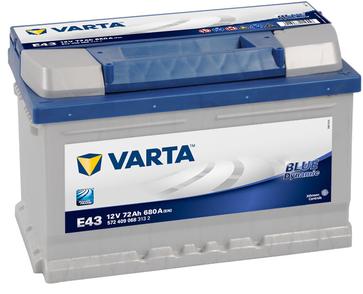 H3 Car Battery 12V Varta Silver Dynamic Sealed Calcium 5 Yr Warranty Type  019