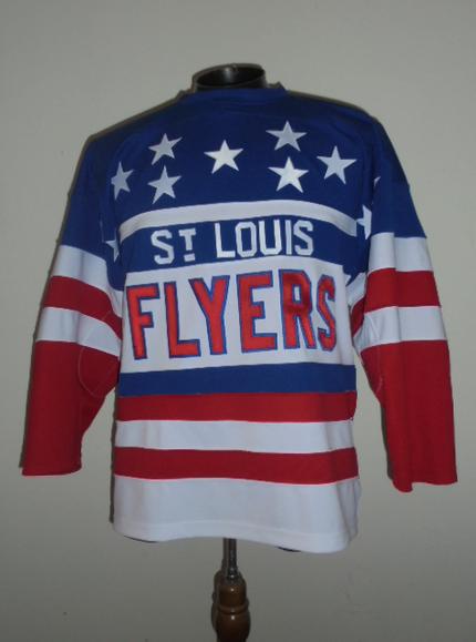Krankzinnigheid blouse Samenstelling Atlanta Flyers vintage hockey jersey