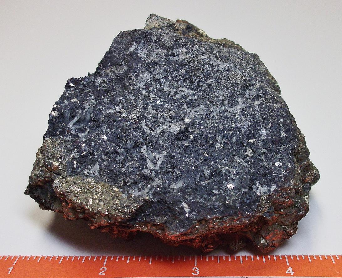 Pyrite & Arsenopyrite crystals - Noche Buena Mine, Zacatecas, Mexico