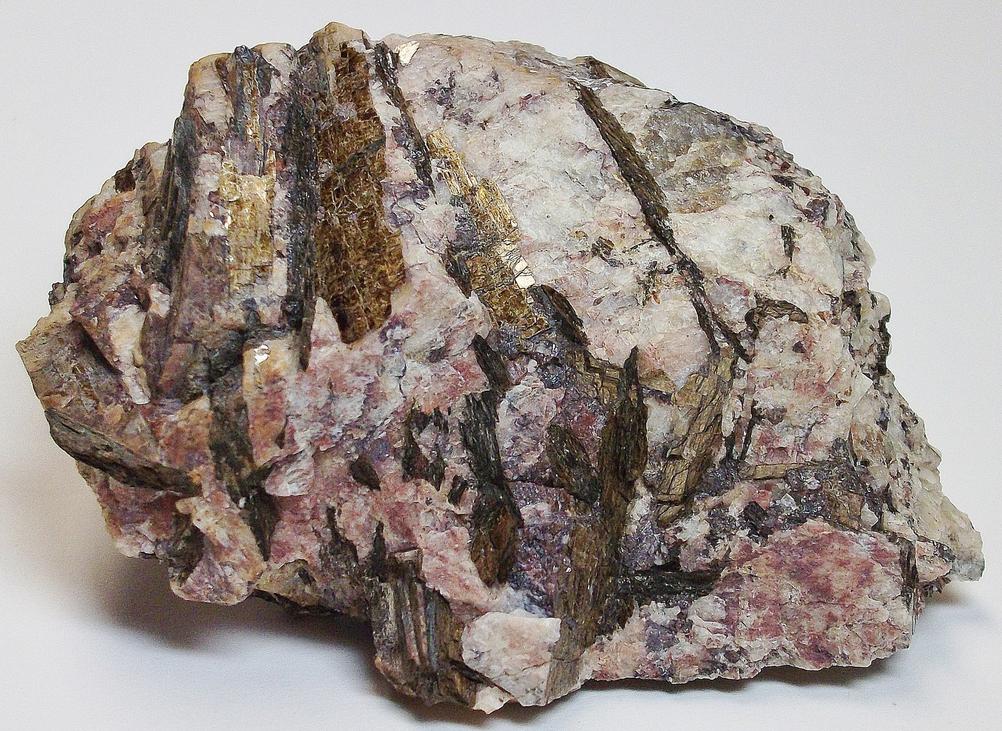 ASTROPHYLLITE blades - Hillside Park Claims, Colorado
