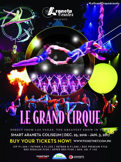 Le Grand Cirque electrifying circus show
