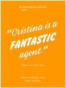 Cristina Marinescu, Real Estate Agent