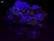 fluorescent FLUORITE, GALENA, QUARTZ, ANGLESITE - Desert Rose Mine (Downey Stope; Mountain Canyon Mine; Ace High Mine), Garden Spring Canyon, Bingham, Hansonburg District, Socorro County, New Mexico, USA - for sale