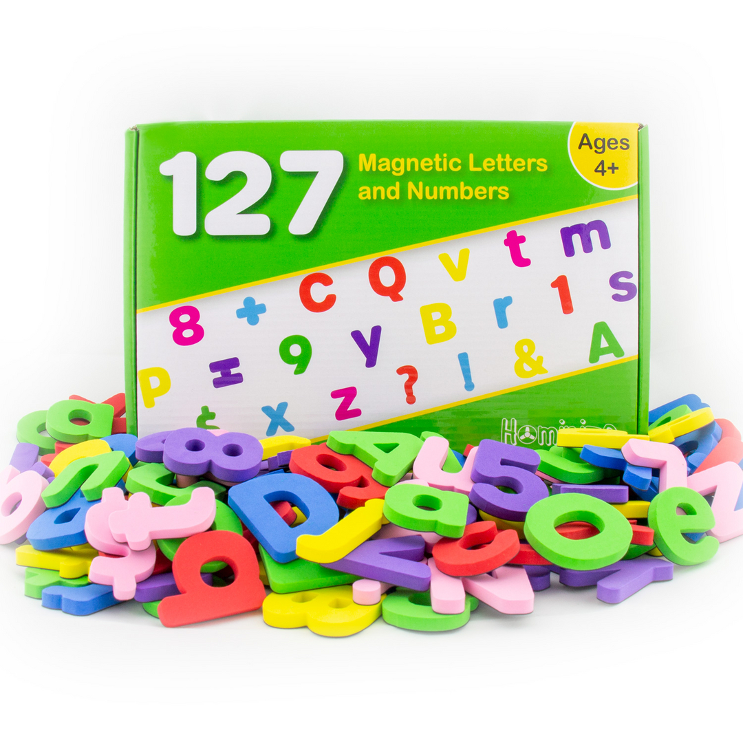 133 Pieces Alphab... INNOCHEER Magnetic Letters and Numbers with Easel for Kids 