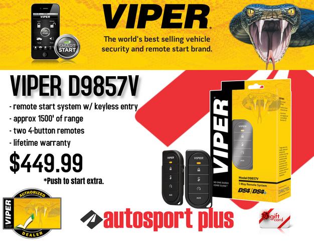 Viper remote deals start near me