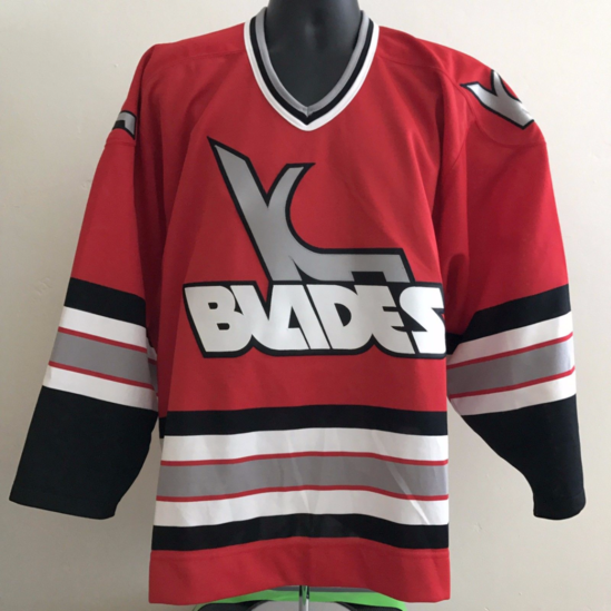 Kansas City Pla-Mors vintage hockey jersey