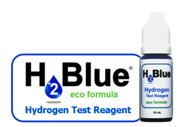 H2Blue Bottle and Logo