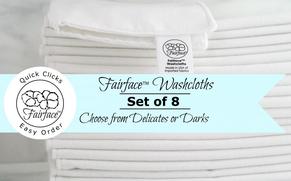 Softest washcloths for your face - Fairface set of 8