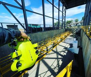 Underwater ROV Drone Inspections