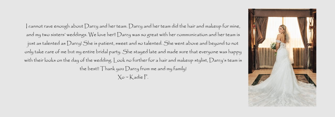wedding makeup artist bride review
