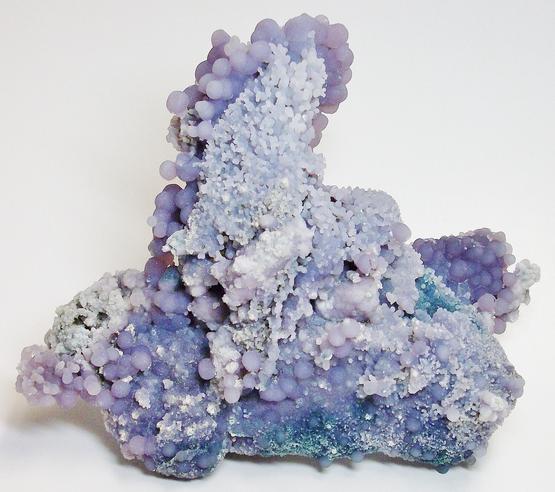 Quartz Amethystine crystals "Grape Agate" Mamuju Regency, Indonesia