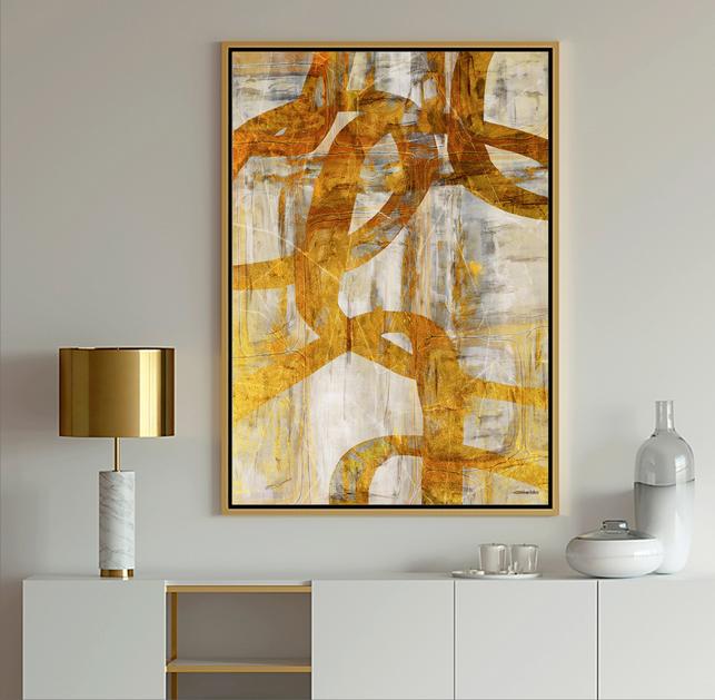 Gold Abstract Art, #Gold art, #abstract art, #Dubois Art