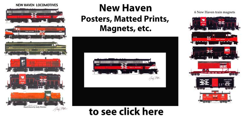 New Haven FL9 #2019 11"x17" Matted Print Andy Fletcher signed 