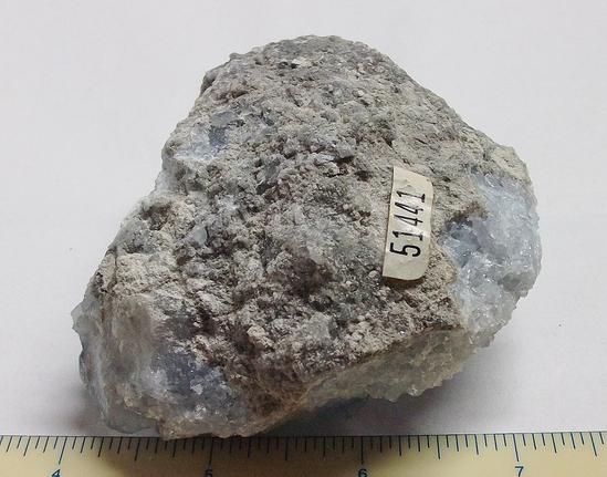 Celestine, Sakoany deposit, Madagascar