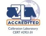 QTS A2LA Accredited Calibration Certificate