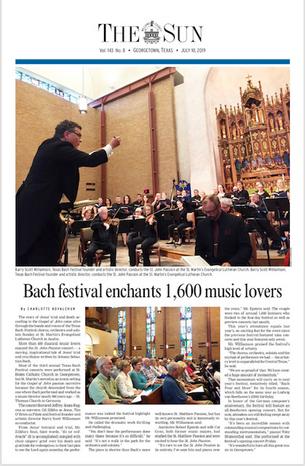 Williamson County Sun - TBF 2019