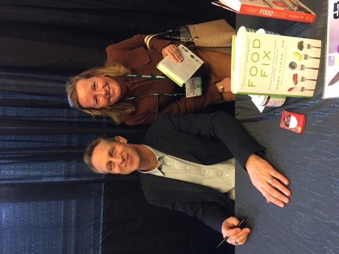 Dr. Mark Hyman and Silke Heine