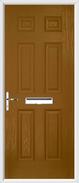 6 Panel Composite Door