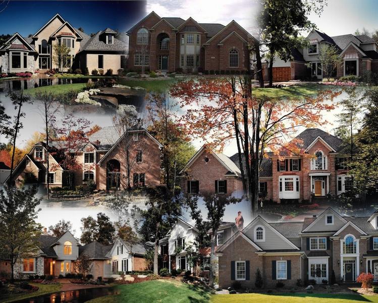 Custom Home and Design Photo Collage