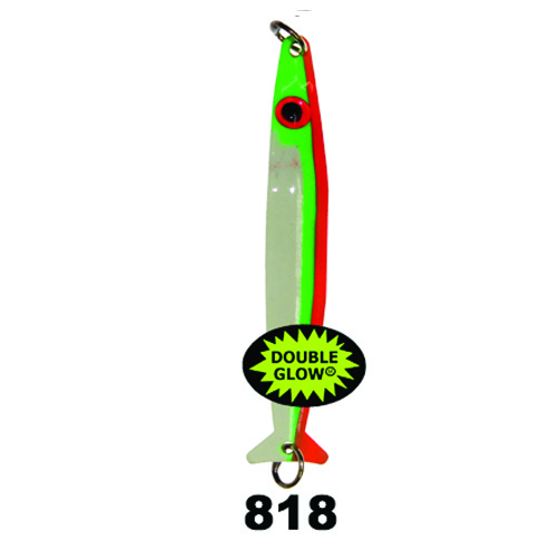 Silver Horde Coho Killer Glow Green Spatter Back 942– Seattle