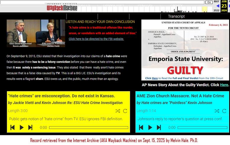 march on emporia updates page from archive dot org