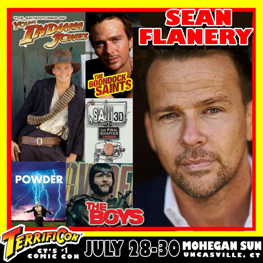 sean patrick flanery IE AT TERRIFICON - CONNECTICUT'S ONE AND ONLY COMIC CON SINCE 2012
