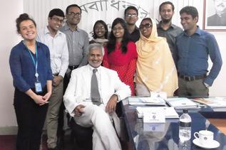 Lyal S. Sunga UNDP IDLO Dhaka Bangladesh training monitoring investigation reporting