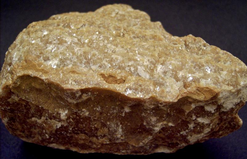 fluorescent CALCITE TRAVERTINE - National Limestone Quarry #2, Lime Ridge, Mount Pleasant Mills, Perry Township, Snyder County, Pennsylvania, USA - for sale