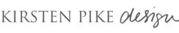 logo for Kirsten Pike Interior Design | Marin, San Francisco, Silicon Valley, Napa, & Sonoma CA
