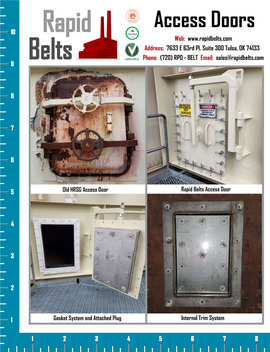 HRSG Doors, Duct Doors, Exhaust Doors