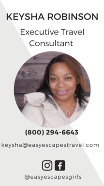 Easy Escapes Travel Executive Travel Consultant - Keysha Robinson