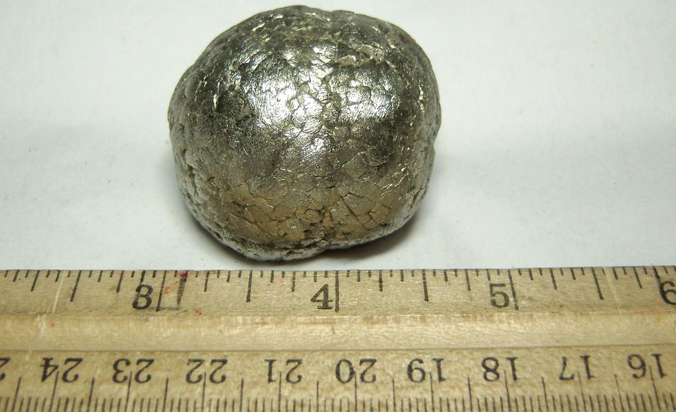 golden PYRITE ball - Guangdong Province, China - ex Parker Minerals