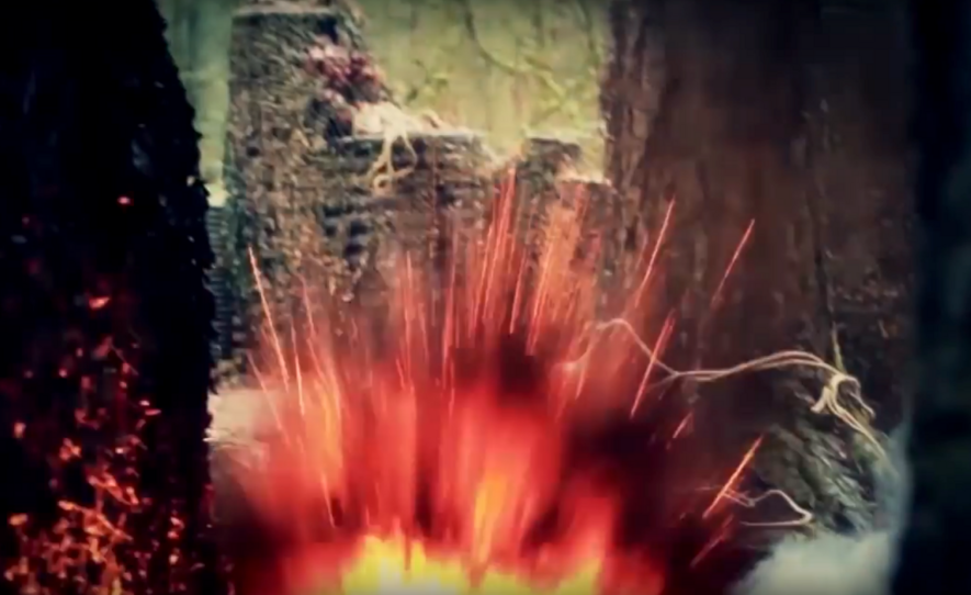 pyrotechnic expolision