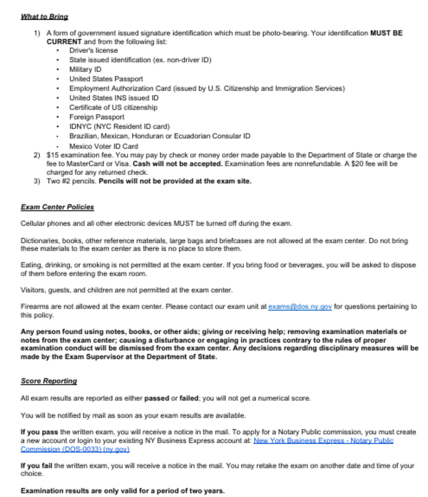 How to become a notary public new york