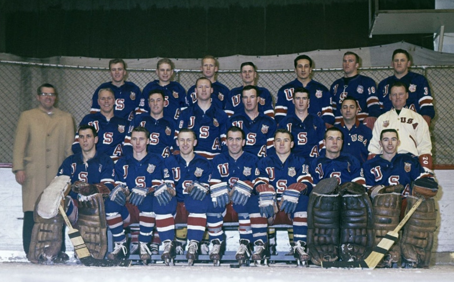 Usa 1960 Squaw Valley Vintage Hockey Jersey