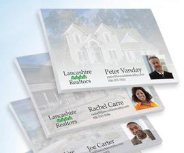 Promotional Realty or Real Estate staff self-adhesive note.