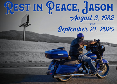Rest in peace, Jason. August 3, 1982 - September 21, 2025