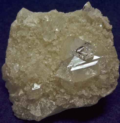 FLUORAPOPHYLLITE and STILBITE - Jalgaon District, Maharashtra, India - ex Rutgers Geology Museum