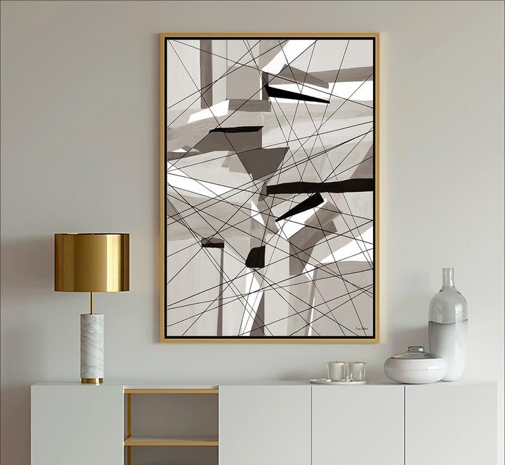 Gray Art, Abstract Art, Dubois Art