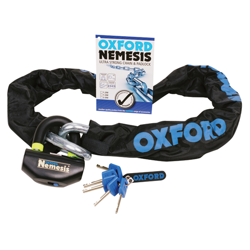 Oxford barrier bike online chain lock