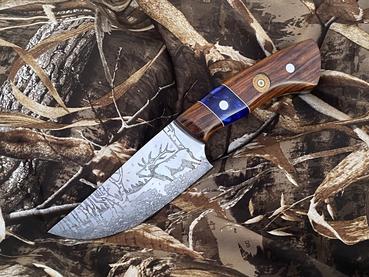 Deer in the Woods Themed Custom Hand Made Chef Knife by Berg Blades – Berg  Knifemaking