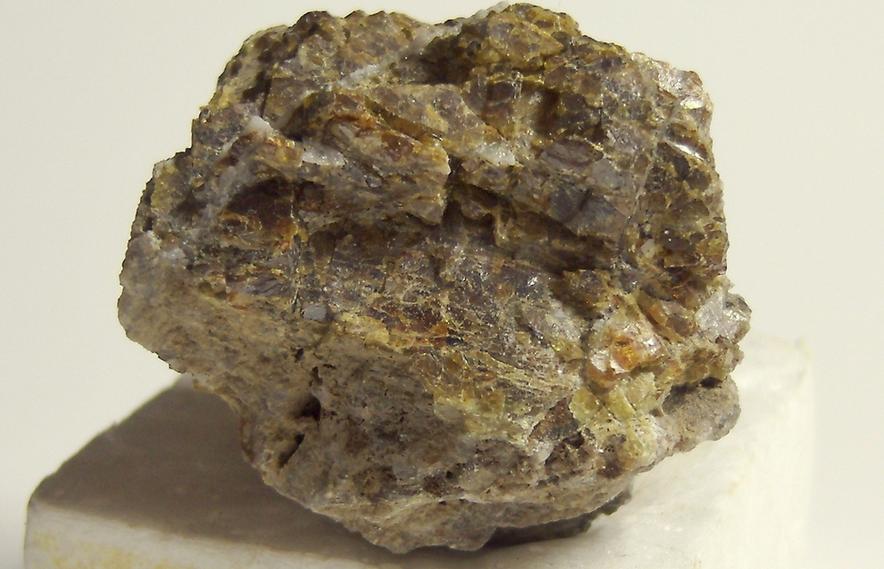 SPHALERITE, QUARTZ, CALCITE - Doan's Lead Mine (New Britain Mine), New Galena, New Britain Township, Bucks County, Pennsylvania, USA - ex N.Thomas