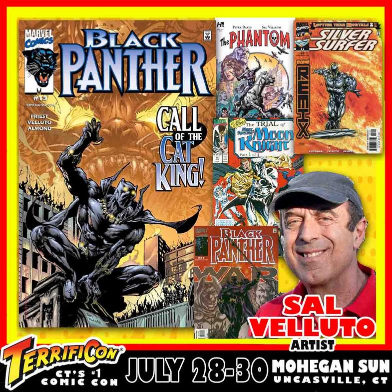 SAL VELLUTO terrificon Connecticut's #1 comic con