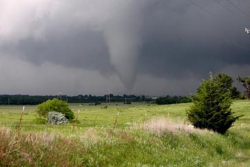 Tornado near Hennessey, Oklahoma