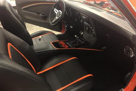 67 Camaro custom door panels and console