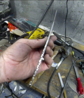 How to make beautiful knife spine file work the easy way.