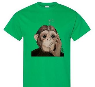 Smokin Monkey Tee