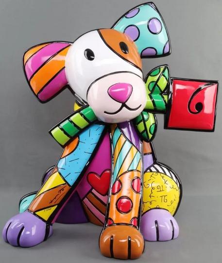 Romero Britto For You Dog