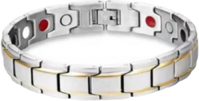 Magnetic Acupressure Therapy Bracelet Natural Magnet Weight Loss Bracelet Fashion Bracelets for Men Women Unisex Jewellery Gift