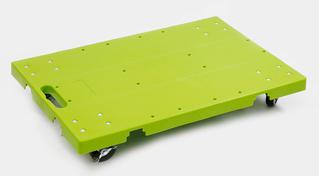 Fence for platform trolley platform truck